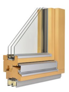 Wooden window - frame