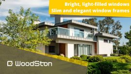 Slim and elegant windows profiles - sleek frames